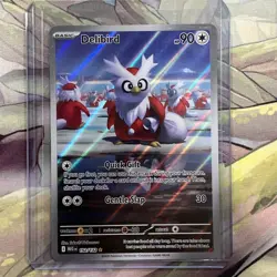 2025 Pokemon Mega Evolution Delibird 152/132 Illustration Rare Holo - Image 2
