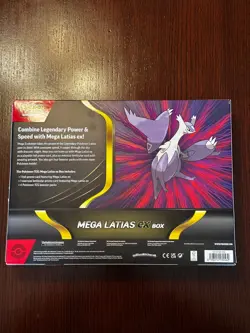 Pokemon TCG Mega Evolution Mega Latias EX Box *PLUS 2 Sleeved Packs - Image 2