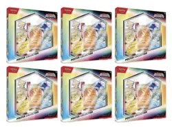 Pokemon TCG SV8.5 Prismatic Evolutions Poster Collection Opened Case - 6 Boxes - Image 1