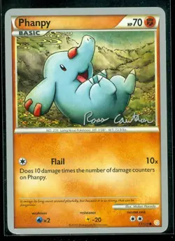Pokemon PHANPY 77/123 HeartGold SoulSilver - 2011 World Championships - NM/M - Image 1