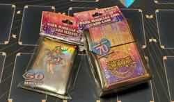Yugioh DARK MAGICIAN GIRL Accessories Bundle Sleeves + Box NEW! - Image 1