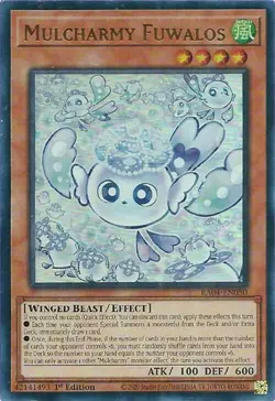 Mulcharmy Fuwalos RA04-EN050 - Ultra Rare - Near Mint 1st Edition YuGiOh! TCG - Image 1