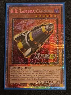 DOOD-EN090 R.B. Lambda Cannon Starlight Rare 1st Ed YuGiOh - Image 1