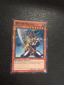 Yugioh Buster Blader 1st Ed Starfoil Rare BP01-EN117 NM (A) - Image 1