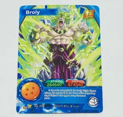 Broly- Dragon Ball Super Trading Card WCR No. 059 Tc5 - Image 1