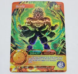 Broly - Dragon Ball Super Trading Card ZR No. 086 Holo Foil Prism Tc5 - Image 1