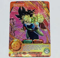 Bardock - Dragon Ball Super Trading Card ZR No.082 Holo Foil Prism Tc5 - Image 1