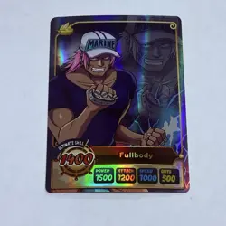 Fullbody - One Piece Trading Card Game Holo Foil Cool Art Tc8 - Image 1