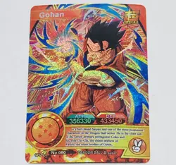 Gohan - Dragon Ball Super Trading Card WCR No.060 Holo Foil Prism Tc5 - Image 1