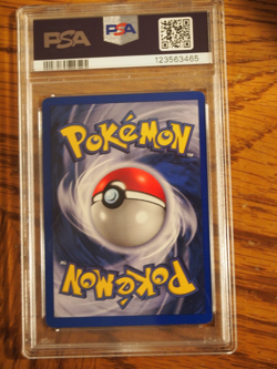 Pokemon 1999 Shadowless Base Gyarados rare foil card, PSA 7 - Image 3