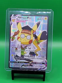 Pikachu X PhD - Pokemon Cosplay Card Holo - Image 1