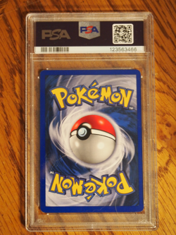 Pokemon 1999 Shadowless Base Zapdos rare foil card, PSA 8 - Image 2