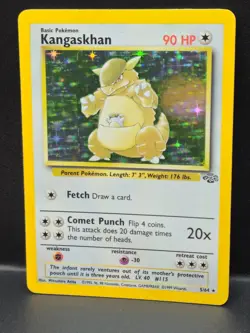 Pokemon TCG Kangaskhan Jungle Holo Rare Card 5/64 - Image 2
