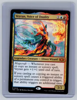 Veyran, Voice of Duality M Commander: Tarkir: Dragonstorm 310 NM TDC MTG MYTHIC - Image 1
