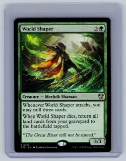 World Shaper R Commander: Outlaws of Thunder Junction 214 NM OTC MTG RARE Magic - Image 1