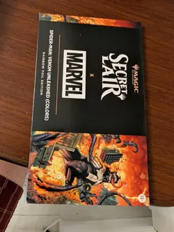 MTG MARVEL Spider-Man Secret Lair Venom Unleashed Colors Rainbow Foil Edition - Image 1