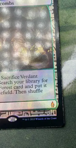Verdant Catacombs Foil Zendikar Expeditions NM, MTG - Image 3