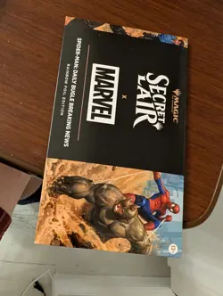 MTG Secret Lair x Marvel's Spider-Man: Daily Bugle Breaking News Rainbow Foil - Image 1