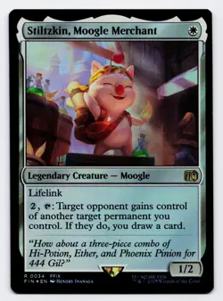 Stiltzkin, Moogle Merchant [0034] FIN Rare Foil [MTG Card English] - Image 1