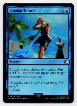 Combat Tutorial [0048] FIN Common Foil [MTG Card English] - Image 1