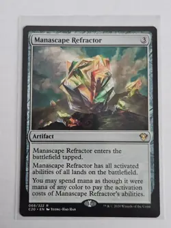 Manascape Refractor x1 NM Magic the Gathering 1x Commander 2020 mtg card - Image 1