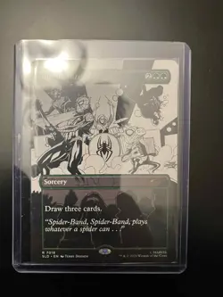 MTG Secret Lair Spider-Man Harmonize (7018) Magic the Gathering Inked Variant - Image 3