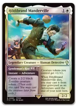 Hildibrand Manderville (Surge Foil) #83 (NM) Final Fantasy FIC Magic MTG - Image 1