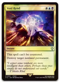 Void Rend (Surge Foil) #331 (NM) Final Fantasy FIC Magic MTG - Image 1
