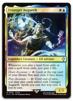 Urianger Augurelt (Surge Foil) #96 (NM) Final Fantasy FIC Magic MTG - Image 1