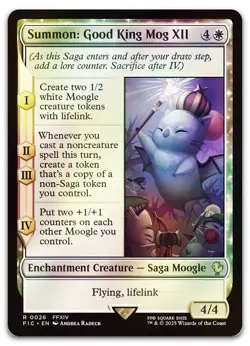 Summon: Good King Mog XII (Surge Foil) #26 (NM) Final Fantasy FIC Magic MTG - Image 1