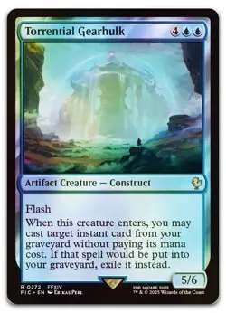 Torrential Gearhulk (Surge Foil) #272 (NM) Final Fantasy FIC Magic MTG - Image 1