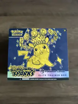 Pokemon Center Surging Sparks Elite Trainer Box *read Description* - Image 1