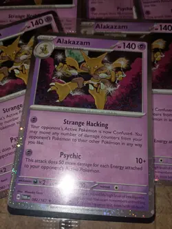 (19x) Pokemon Alakazam 082/167 Cosmos Holo Blister Knockout Collection SEALED - Image 3