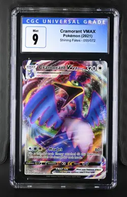 Pokemon 2021 Shining Fates Cramorant VMAX #055/072 CGC 9 - Image 1