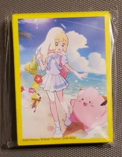 POKEMON LILLIE PREMIUM TOURNAMENT COLLECTION DECK SLEEVES - Image 1