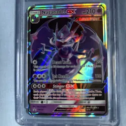 Naganadel GX SM125 - Sun & Moon Black Star Promo Holo Ultra Rare - Pokemon TCG - Image 2