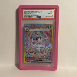 2024 Pokemon JP SV8a Terastal Fest Sylveon EX Special Art Rare #212 PSA 10 - Image 1