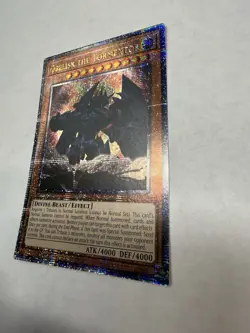 Yugioh TCG Obelisk the Tormentor (Quarter Century Secret Rare) RA03-EN230 - Image 2