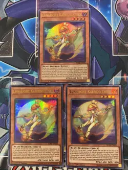 3x Yugioh Lunalight Kaleido Chick BLHR-EN068 Ultra Rare 1st Edition NM - Image 1