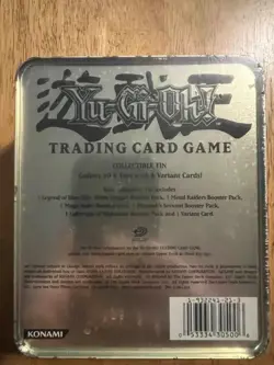 YuGiOh! 2003 Joey Gearfried The Iron Knight Collectible Tin Factory Sealed - Image 3