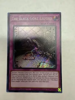 Yugioh TCG The Black Goat Laughs PHNI-EN078 Phantom Nightmare 1st Edition - Image 1