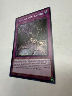 Yugioh TCG The Black Goat Laughs PHNI-EN078 Phantom Nightmare 1st Edition - Image 2