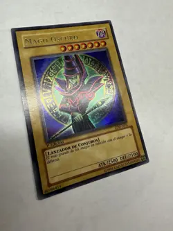 Yugioh TCG Dark Magician Spanish (Mago Oscuro) LDD-S005 1st Ultra VLP (IG) - Image 3