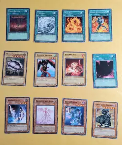 1996 Vintage Yugioh! Trading Cards Lot of 12 Good Condition - Image 1