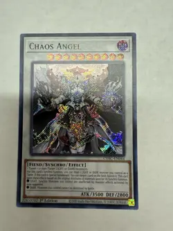 Yugioh TCG Chaos Angel CYAC-EN044 Cyberstorm Access 1st Edition - Image 1