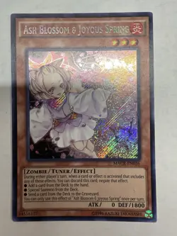 Yugioh TCG Ash Blossom & Joyous Spring MACR-EN036 Maximum Crisis 1st Edition - Image 1