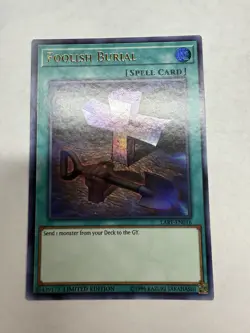 Yugioh TCG Foolish Burial LART-EN016 The Lost Art Promotion Limited Edition - Image 1