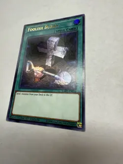 Yugioh TCG Foolish Burial LART-EN016 The Lost Art Promotion Limited Edition - Image 2