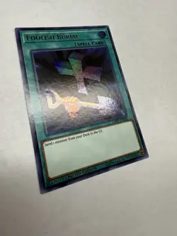 Yugioh TCG Foolish Burial LART-EN016 The Lost Art Promotion Limited Edition - Image 3