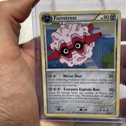 POKEMON FORRETRESS 5/95- RARE-HOLO- CALL OF LEGENDS CARD LP+ POKEMON 2011 - Image 2